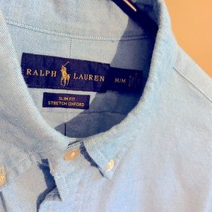 Ralph Lauren Men’s Slim Fit Button Down Oxford